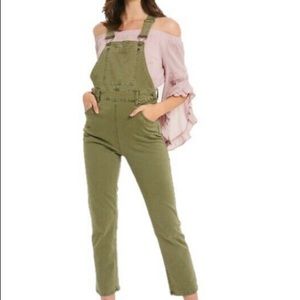 Green overalls size M